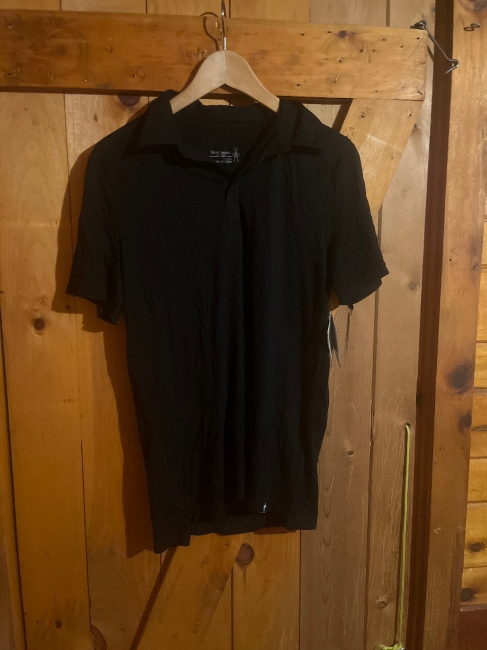 Smartwool Polo Shirt 87% Wool 13% Nylon